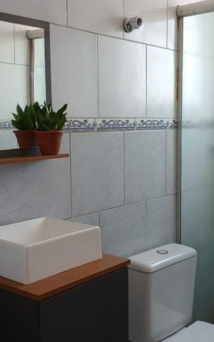 Apartamento à venda com 63m², 3 quartos e 2 vagas Apartamento à venda com 63m², 3 quartos e 2 vagasBanheiro da Suíte
