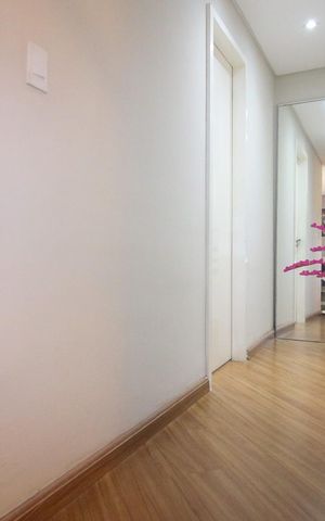Apartamento à venda com 59m², 2 quartos e 1 vaga Apartamento à venda com 59m², 2 quartos e 1 vagaCorredor
