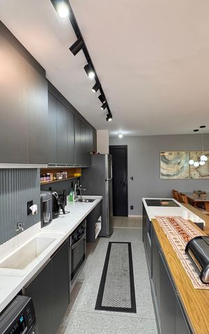 Apartamento à venda com 74m², 2 quartos e 1 vaga Apartamento à venda com 74m², 2 quartos e 1 vagaSala/Cozinha