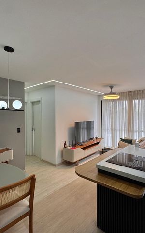Apartamento à venda com 74m², 2 quartos e 1 vaga Apartamento à venda com 74m², 2 quartos e 1 vagaSala/Cozinha
