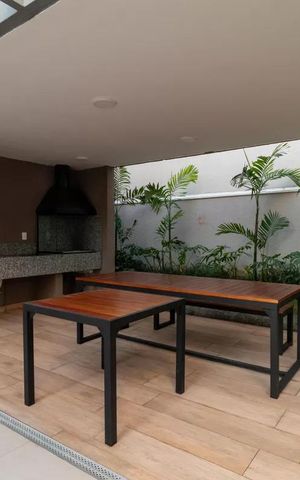 Apartamento para alugar com 40m², 2 quartos e sem vagaÁrea comum - Churrasqueira