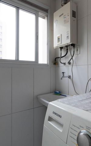 Apartamento à venda com 86m², 2 quartos e 1 vaga Apartamento à venda com 86m², 2 quartos e 1 vagaLavanderia