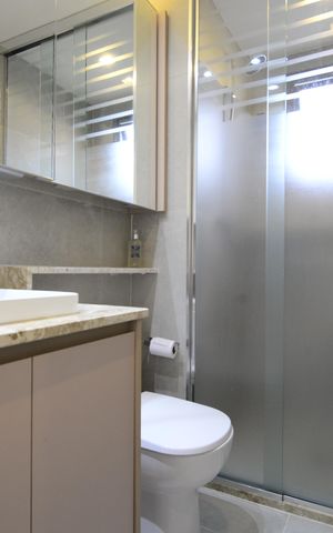 Apartamento à venda com 72m², 2 quartos e 1 vagaBanheiro da Suíte 2