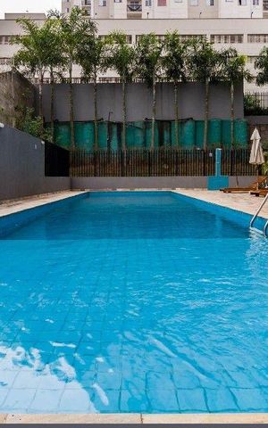 Apartamento à venda com 32m², 1 quarto e 1 vaga