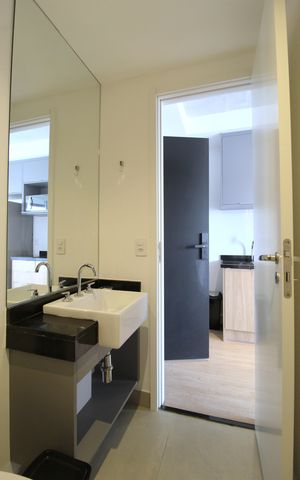 Studio à venda com 24m², 1 quarto e sem vagaBanheiro