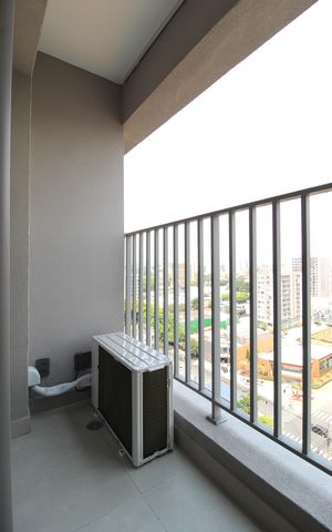 Studio à venda com 24m², 1 quarto e sem vagaVaranda
