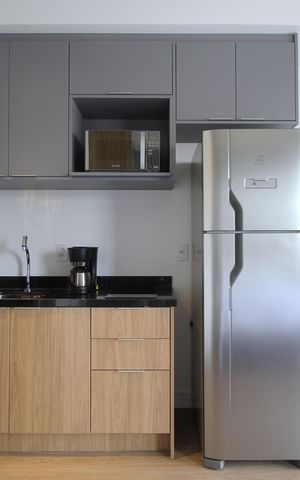 Studio à venda com 24m², 1 quarto e sem vagaCozinha