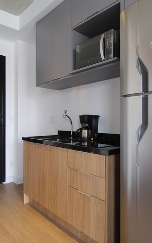Studio à venda com 24m², 1 quarto e sem vagaCozinha