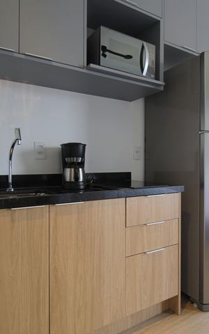 Studio à venda com 24m², 1 quarto e sem vagaCozinha