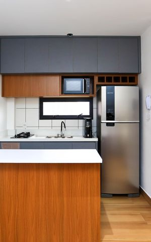 Studio à venda com 26m², 1 quarto e sem vaga Studio à venda com 26m², 1 quarto e sem vagaCozinha