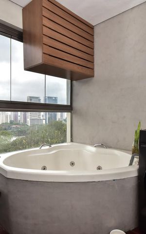Apartamento para alugar com 70m², 1 quarto e 1 vagaBanheiro da Suíte