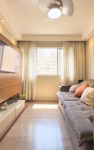 Apartamento à venda com 55m², 2 quartos e 1 vaga Apartamento à venda com 55m², 2 quartos e 1 vagaSala