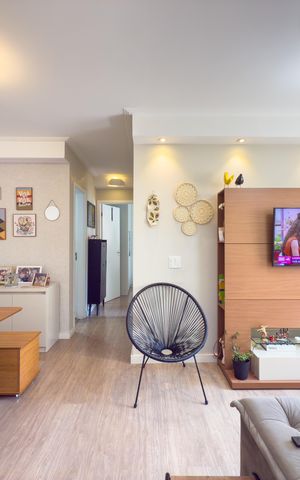 Apartamento à venda com 55m², 2 quartos e 1 vaga Apartamento à venda com 55m², 2 quartos e 1 vagaSala