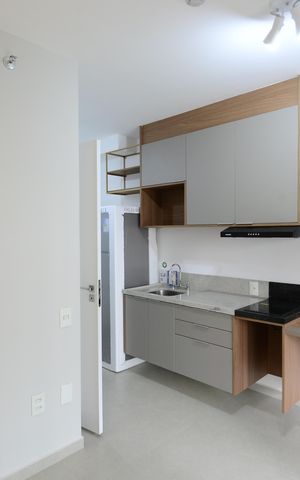 Studio à venda com 25m², 1 quarto e sem vagaStudio
