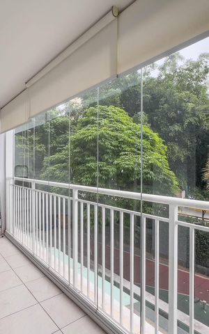 Apartamento à venda com 35m², 1 quarto e 1 vagaVaranda