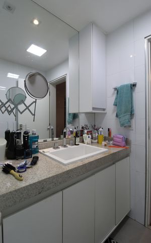 Apartamento à venda com 120m², 3 quartos e 2 vagasBanheiro da Suíte