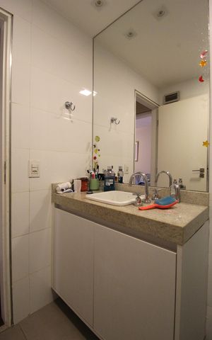 Apartamento à venda com 120m², 3 quartos e 2 vagasBanheiro Social