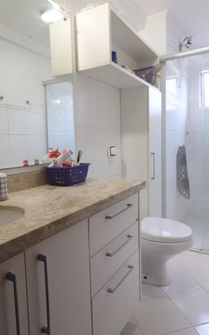 Apartamento à venda com 60m², 2 quartos e 1 vagaBanheiro
