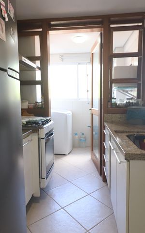 Apartamento à venda com 60m², 2 quartos e 1 vagaCozinha e Área de Serviço
