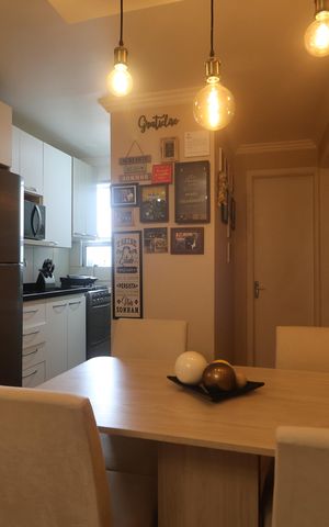 Apartamento à venda com 40m², 2 quartos e 1 vagaCozinha e Área de Serviço