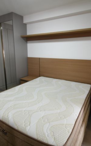 Studio à venda com 46m², 1 quarto e 1 vagaQuarto