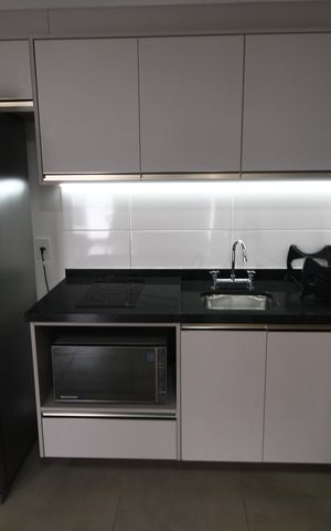 Studio à venda com 46m², 1 quarto e 1 vagaCozinha