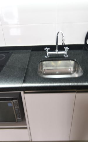 Studio à venda com 46m², 1 quarto e 1 vagaCozinha