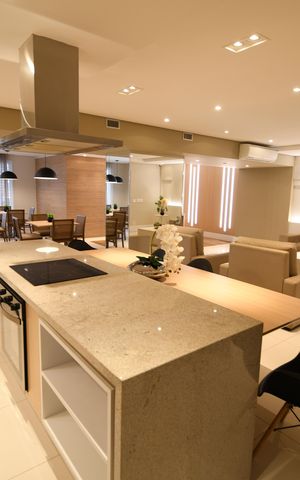 Studio à venda com 46m², 1 quarto e 1 vagaÁrea comum - Salão de festas