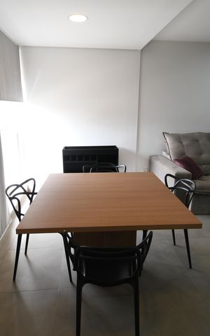 Studio à venda com 46m², 1 quarto e 1 vagaSala