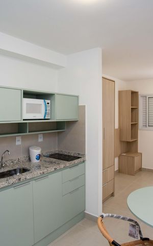 Apartamento para alugar com 21m², 1 quarto e sem vagaCozinha