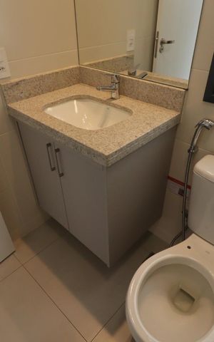 Apartamento para alugar com 126m², 3 quartos e 2 vagas Apartamento para alugar com 126m², 3 quartos e 2 vagasBanheiro da Suíte 2