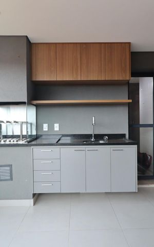 Apartamento para alugar com 126m², 3 quartos e 2 vagas Apartamento para alugar com 126m², 3 quartos e 2 vagasVaranda gourmet