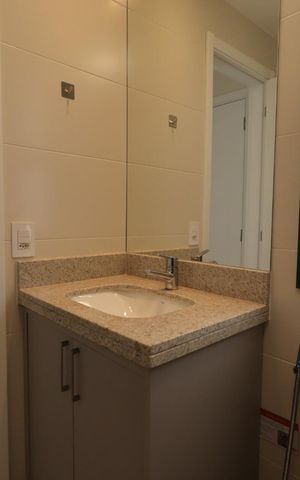 Apartamento para alugar com 126m², 3 quartos e 2 vagas Apartamento para alugar com 126m², 3 quartos e 2 vagasBanheiro da Suíte 1