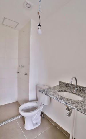 Studio à venda com 24m², 1 quarto e sem vaga Studio à venda com 24m², 1 quarto e sem vagaBanheiro