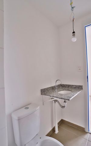 Studio à venda com 24m², 1 quarto e sem vaga Studio à venda com 24m², 1 quarto e sem vagaBanheiro
