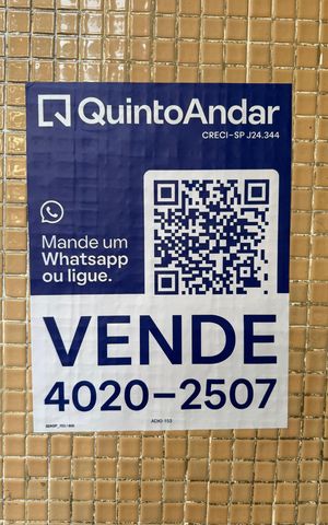 Apartamento à venda com 41m², 1 quarto e sem vaga Apartamento à venda com 41m², 1 quarto e sem vagaPlaca