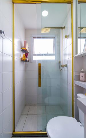 Apartamento à venda com 55m², 2 quartos e 1 vaga Apartamento à venda com 55m², 2 quartos e 1 vagaBanheiro da Suíte