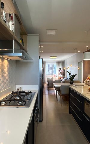 Apartamento à venda com 82m², 2 quartos e sem vaga Apartamento à venda com 82m², 2 quartos e sem vagaCozinha
