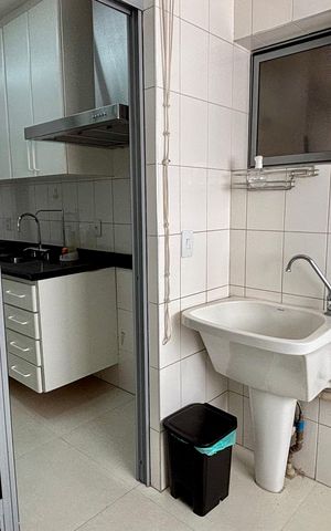 Apartamento à venda com 178m², 4 quartos e 3 vagas Apartamento à venda com 178m², 4 quartos e 3 vagasÁrea de Serviço