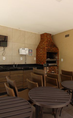 Apartamento para alugar com 104m², 2 quartos e 1 vagaÁrea comum - Churrasqueira