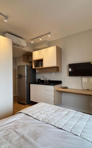 Studio para alugar com 26m², 1 quarto e sem vaga Studio para alugar com 26m², 1 quarto e sem vagaStudio