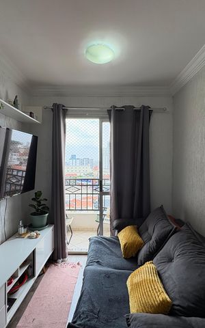 Apartamento à venda com 55m², 2 quartos e 2 vagas Apartamento à venda com 55m², 2 quartos e 2 vagasSala