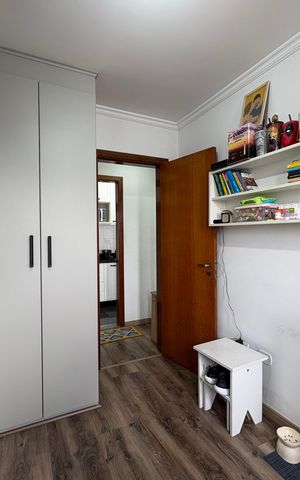 Apartamento à venda com 55m², 2 quartos e 2 vagas Apartamento à venda com 55m², 2 quartos e 2 vagasQuarto 1