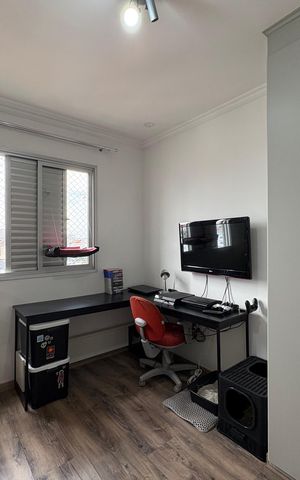 Apartamento à venda com 55m², 2 quartos e 2 vagas Apartamento à venda com 55m², 2 quartos e 2 vagasQuarto 1