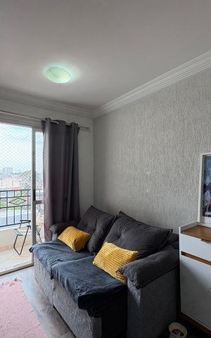 Apartamento à venda com 55m², 2 quartos e 2 vagas Apartamento à venda com 55m², 2 quartos e 2 vagasSala