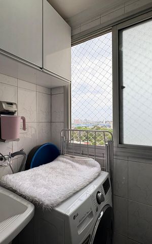 Apartamento à venda com 55m², 2 quartos e 2 vagas Apartamento à venda com 55m², 2 quartos e 2 vagasLavanderia