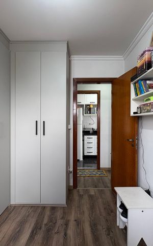 Apartamento à venda com 55m², 2 quartos e 2 vagas Apartamento à venda com 55m², 2 quartos e 2 vagasQuarto 1