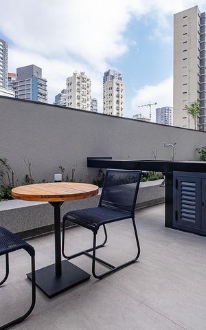 Studio à venda com 30m², 1 quarto e sem vaga Studio à venda com 30m², 1 quarto e sem vagaÁrea comum