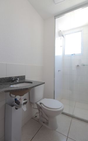 Apartamento à venda com 55m², 2 quartos e 1 vagaBanheiro Social