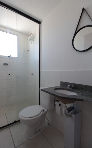 Apartamento à venda com 55m², 2 quartos e 1 vagaBanheiro da Suite